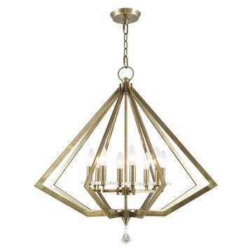 Livex Lighting Diamond 8-Light Chandelierimage
