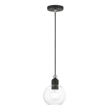 Livex Lighting Downtown 1-Light Sphere Mini Pendant Lightimage