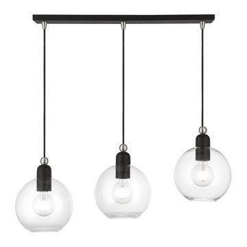 Livex Lighting Downtown 3-Light Sphere Linear Chandelierimage