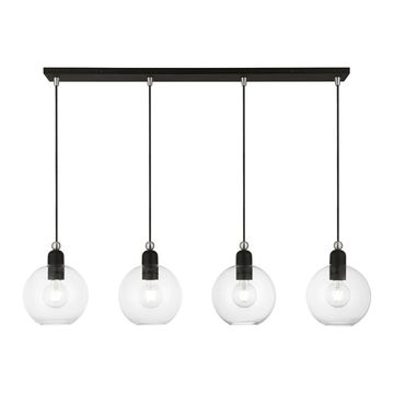 Livex Lighting Downtown 4-Light Sphere Linear Chandelierimage