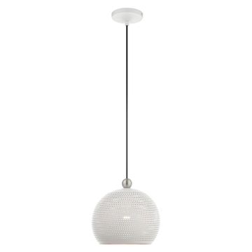 Livex Lighting Dublin 1-Light Medium Pendant Lightimage