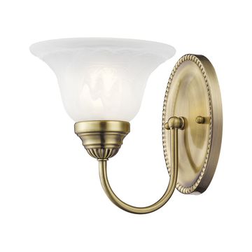 Livex Lighting Edgemont 1-Light Single Wall Sconceimage