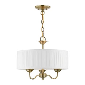 Livex Lighting Edinburgh 3-Light Pendant Chandelierimage
