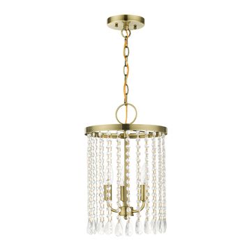 Livex Lighting Elizabeth 3-Light Pendant Chandelierimage