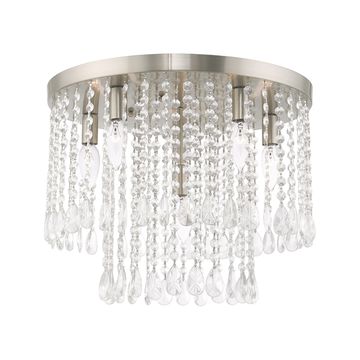 Livex Lighting Elizabeth 6-Light Flush Mount Ceiling Lightimage