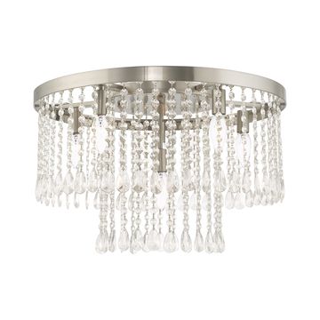 Livex Lighting Elizabeth 6-Light Medium Flush Mount Ceiling Lightimage
