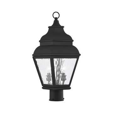 Livex Lighting Exeter 2-Light Outdoor Medium Post Top Lanternimage