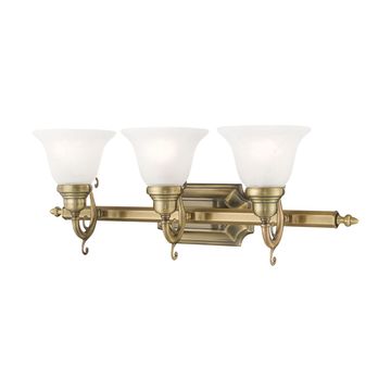 Livex Lighting French Regency 3-Light Vanity Sconceimage