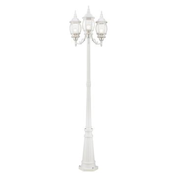 Livex Lighting Frontenac 3-Light Outdoor 3-Head Post Lightimage