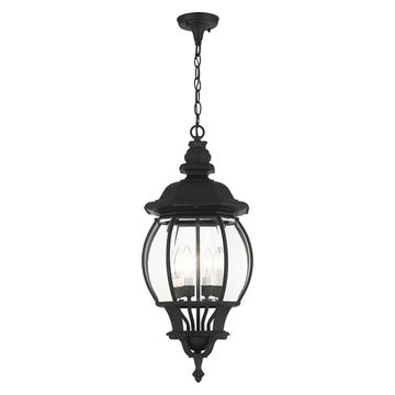 Livex Lighting Frontenac 4-Light Large Outdoor Pendant Lanternimage