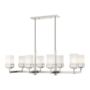 Livex Lighting Harding 8-Light Linear Chandelierimage