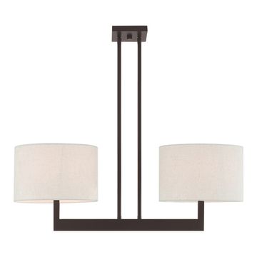Livex Lighting Hayworth 2-Light Linear Chandelierimage