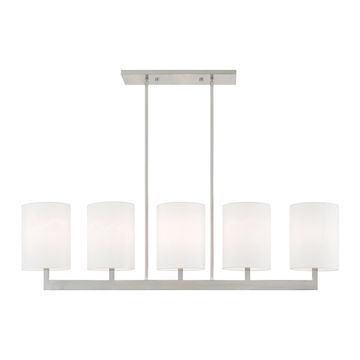 Livex Lighting Hayworth 5-Light Linear Chandelierimage