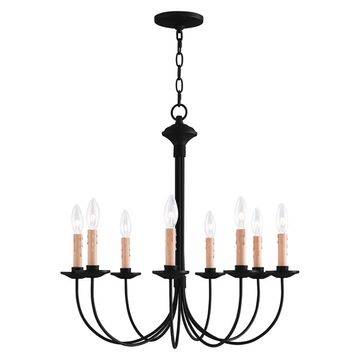 Livex Lighting Heritage 8-Light 24 1/2 Inch Chandelierimage