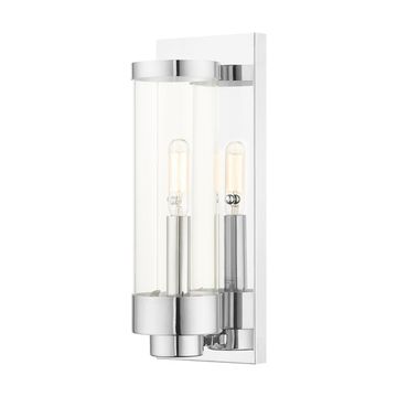 Livex Lighting Hillcrest 1-Light Small Outdoor ADA Wall Lanternimage
