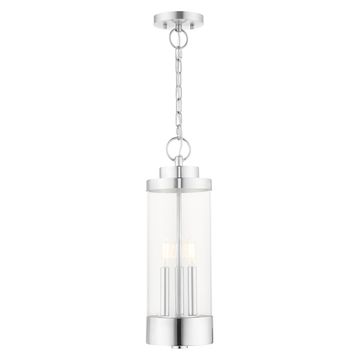Livex Lighting Hillcrest 3-Light Large Outdoor Pendant Lanternimage