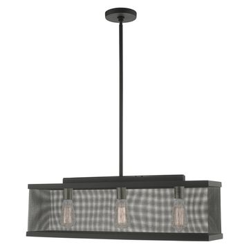 Livex Lighting Industro 3-Light Linear Chandelierimage