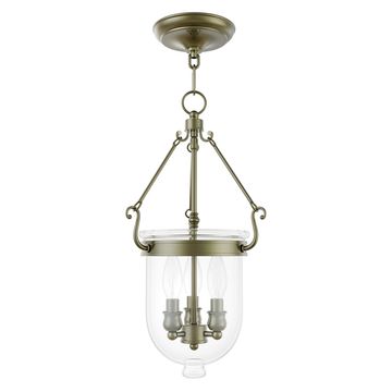 Livex Lighting Jefferson 3-Light Mini Pendant Lightimage