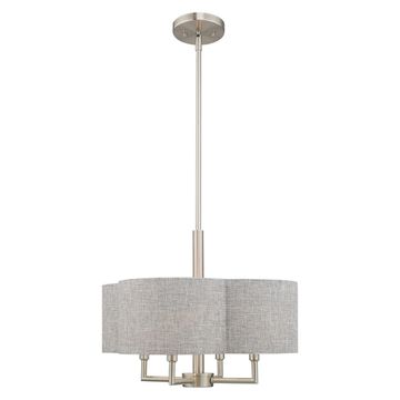 Livex Lighting Kalmar 4-Light Pendant Chandelierimage