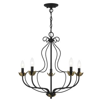 Livex Lighting Katarina 5-Light Medium Chandelierimage