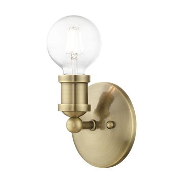 Livex Lighting Lansdale 1-Light ADA Single Vanity Sconceimage