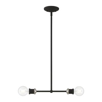 Livex Lighting Lansdale 2-Light Linear Chandelierimage