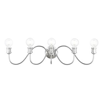 Livex Lighting Lansdale 5-Light Large Vanity Sconceimage