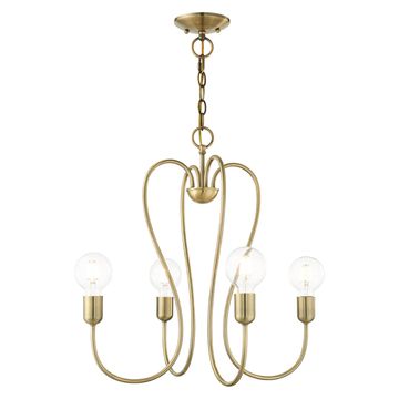 Livex Lighting Lucerne 4-Light Small Chandelierimage