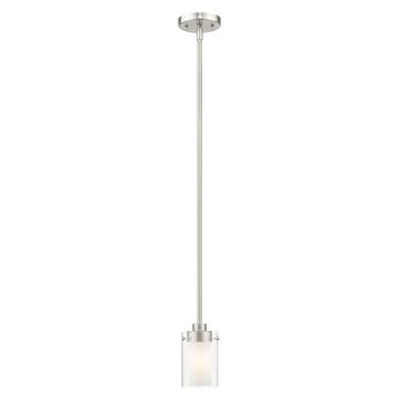 Livex Lighting Manhattan 1-Light Single Pendant Lightimage