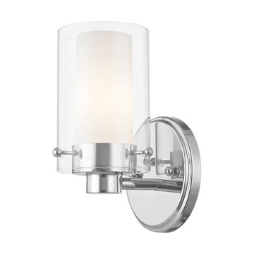 Livex Lighting Manhattan 1-Light Single Wall Sconceimage