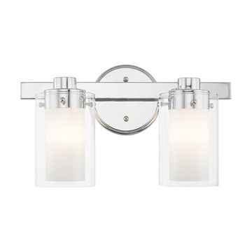 Livex Lighting Manhattan 2-Light Vanity Sconceimage