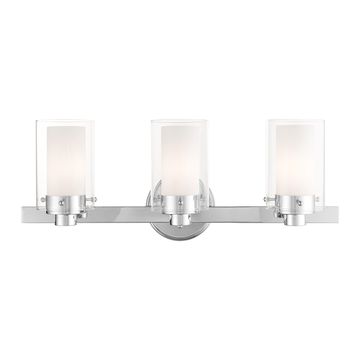 Livex Lighting Manhattan 3-Light Vanity Sconceimage