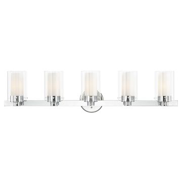 Livex Lighting Manhattan 5-Light Vanity Sconceimage