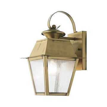 Livex Lighting Mansfield 1-Light Small Outdoor Wall Lanternimage