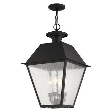 Livex Lighting Mansfield 4-Light Extra Large Outdoor Pendant Lanternimage
