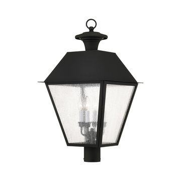Livex Lighting Mansfield 4-Light Extra Large Outdoor Post Top Lanternimage