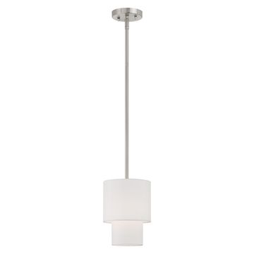Livex Lighting Meridian 1-Light Single Pendant Lightimage