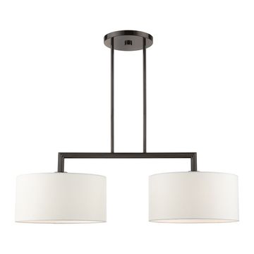 Livex Lighting Meridian 2-Light Linear Chandelierimage
