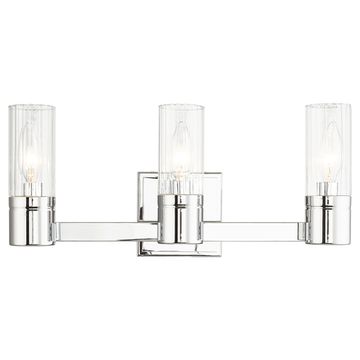 Livex Lighting Midtown 3-Light Vanity Sconceimage