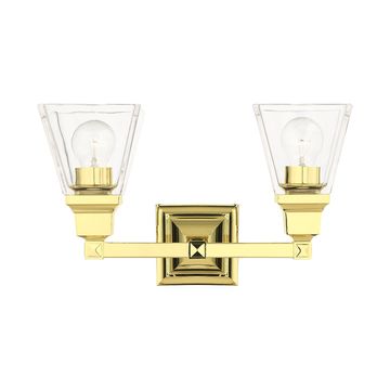 Livex Lighting Mission 2-Light Vanity Sconceimage