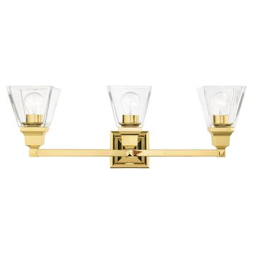 Livex Lighting Mission 3-Light Vanity Sconceimage