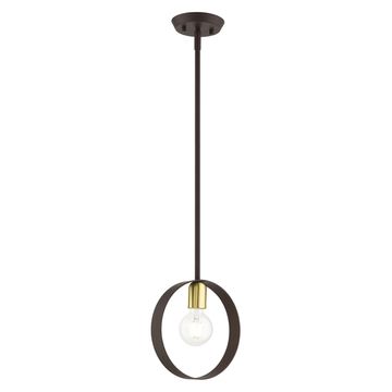 Livex Lighting Modesto 1-Light Mini Pendant Lightimage