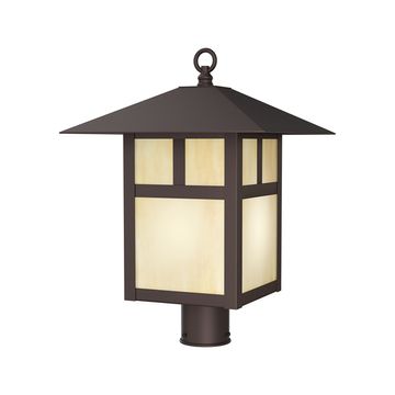 Livex Lighting Montclair Mission 1-Light Large Outdoor Post Top Lanternimage