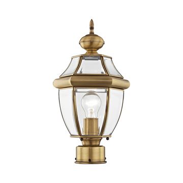 Livex Lighting Monterey 1-Light Small Outdoor Post Top Lanternimage