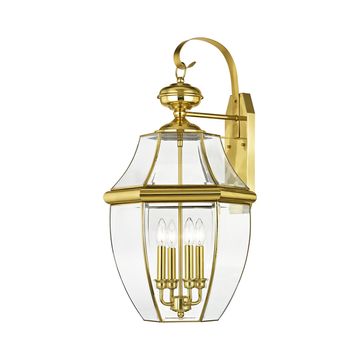 Livex Lighting Monterey 4-Light Extra Large Outdoor Wall Lanternimage