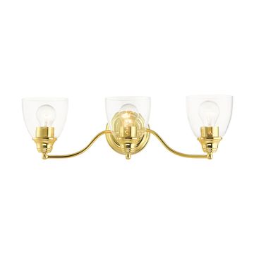 Livex Lighting Montgomery 3-Light Vanity Sconceimage
