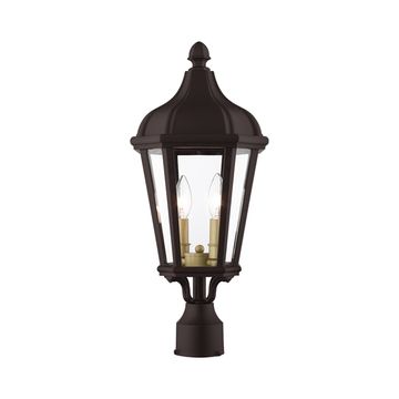 Livex Lighting Morgan 2-Light Medium Outdoor Post Top Lanternimage