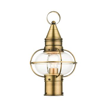 Livex Lighting Newburyport 1-Light Medium Outdoor Post Top Lanternimage