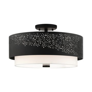 Livex Lighting Noria 4-Light Semi-Flush Ceiling Lightimage