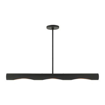 Livex Lighting Novato 3-Light Medium Linear Chandelierimage